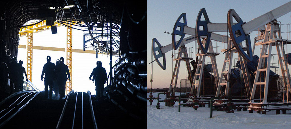 industria petrolifera e del carboniera in Russia