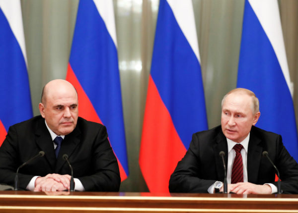 PIL Russo commenti di Putin e Mishustin