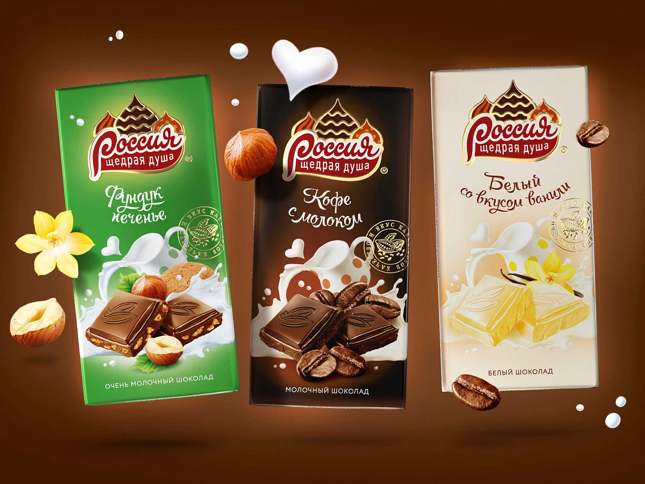 Cioccolato in Russia: il bianco avanza, il fondente arretra vendere cioccolato in Russia