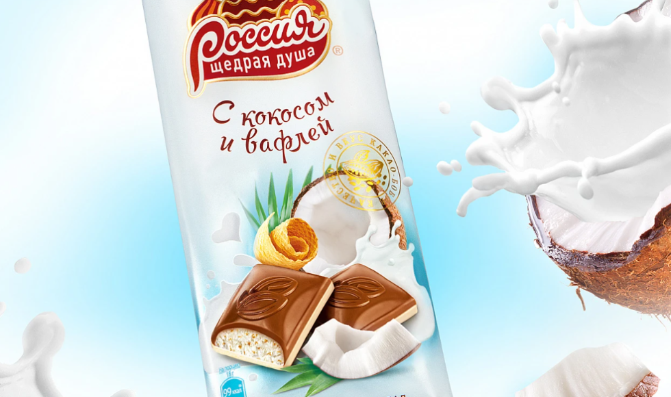 Cioccolato in Russia: il bianco avanza, il fondente arretra