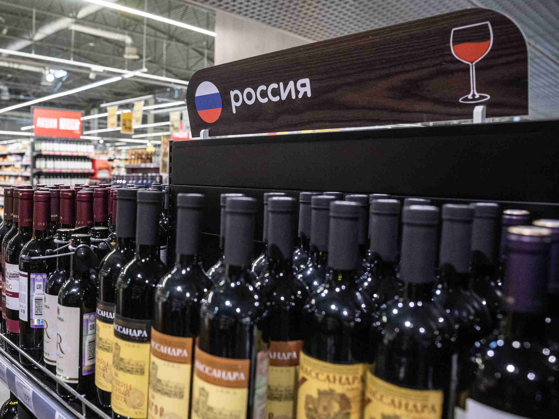 supermercati quota per il vino locale russo 20%