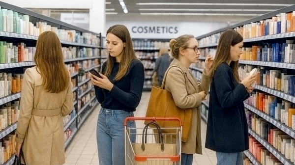 mercato cosmetici in Russia