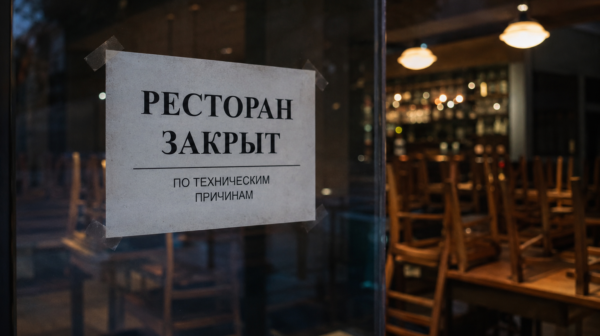 Crisi della ristorazione in Russia nel 2026