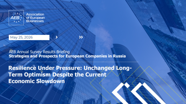 AEB: cala l’ottimismo delle imprese europee sull’economia russa