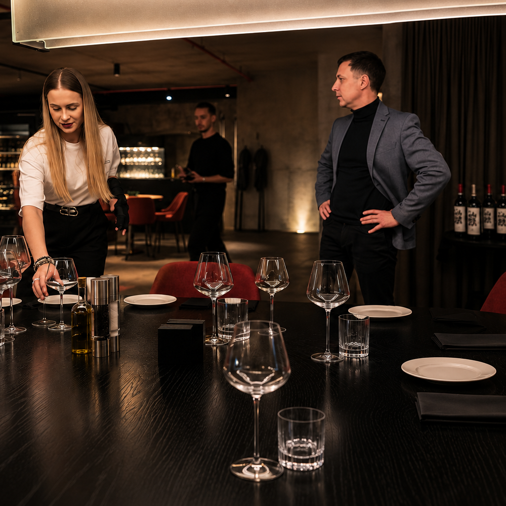 servizio per le cantine italiane ed europee;